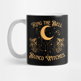 Ring the Bell Bunco Witches Roll the Dice Bunco Game Mug